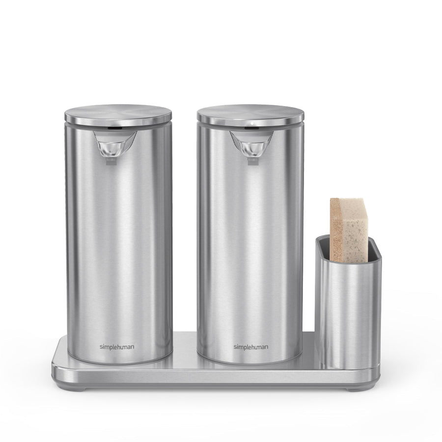 dispensador grande con sensor x2 con porta esponja