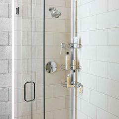 estantería de ducha con barra tensora de 2.4 m