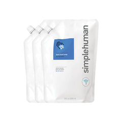 bolsa de recambio de jabón de manos espumoso, agua de manantial, 828 ml de simplehuman