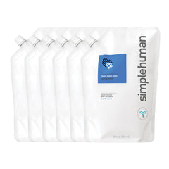 bolsa de recambio de jabón de manos espumoso, agua de manantial, 828 ml de simplehuman
