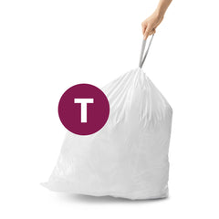 código T, bolsas de basura a medida
