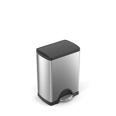 asistencia técnica de productos del cubo rectangular clásico con pedal y tapa de plástico de 30 l