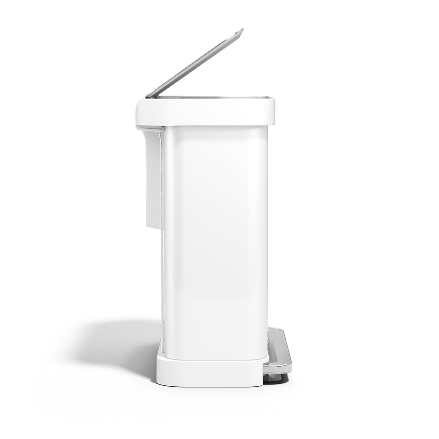 cubo con pedal y doble compartimento de 58L