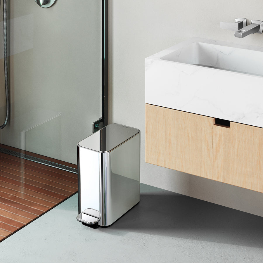 cubo de 5L delgado con pedal