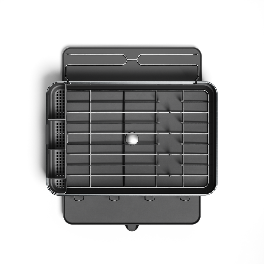 escurreplatos de acero