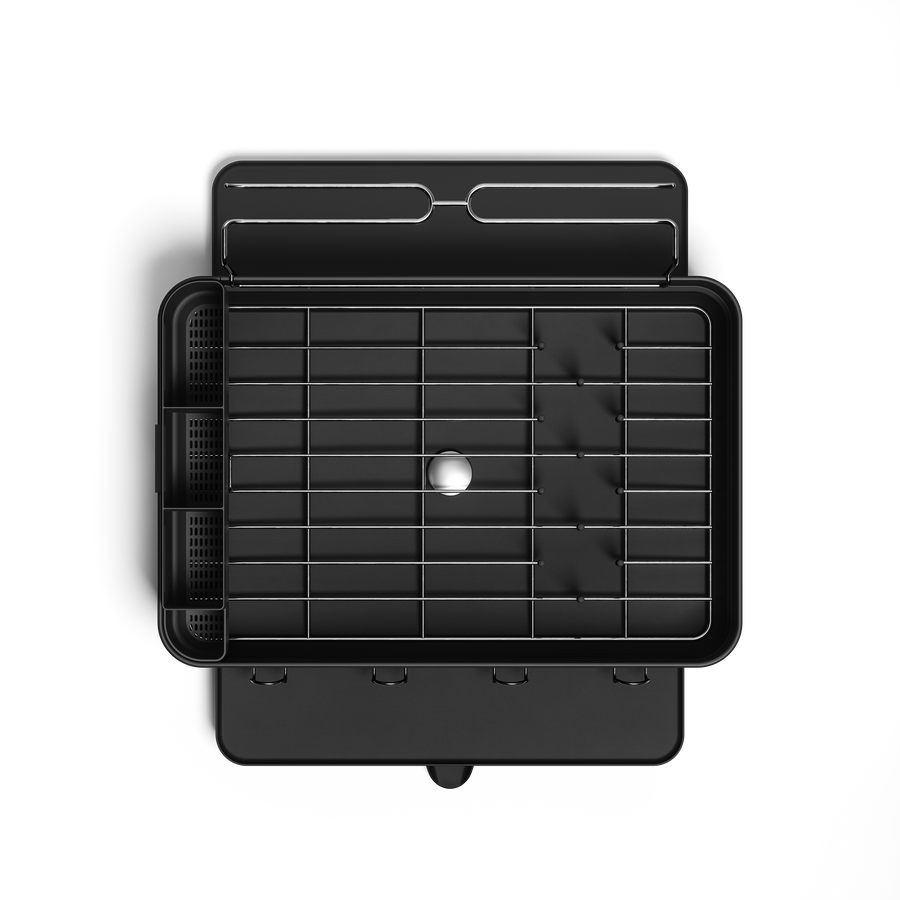 escurreplatos de acero