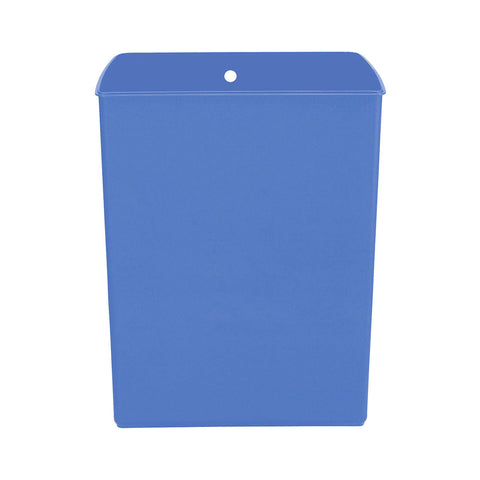 Cubo de plástico azul de 50 l 
