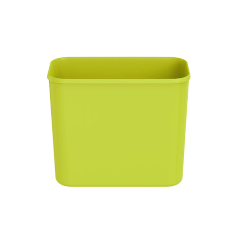 4L cubo interior verde de plástico para cubo de basura orgánica [SKU:pd6273]