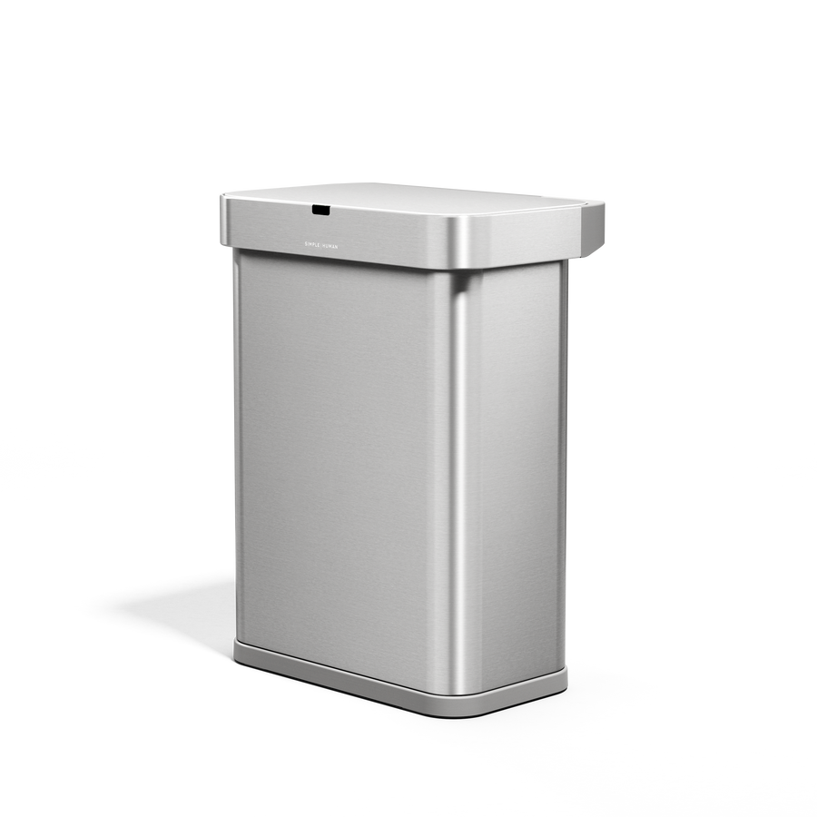 cubo rectangular con sensor de 58L