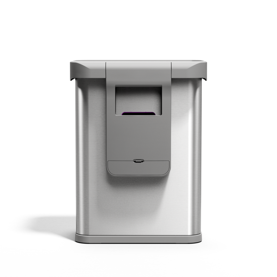 cubo rectangular con sensor de 58L