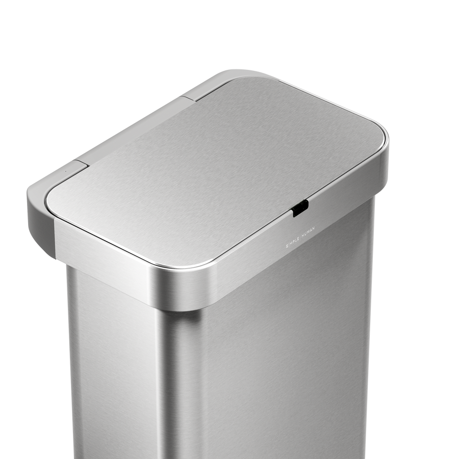 cubo rectangular con sensor de 58L