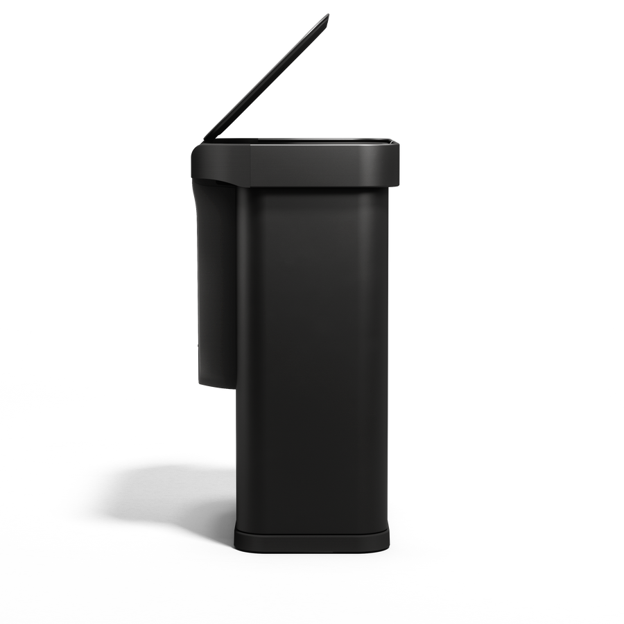 cubo rectangular con sensor de 58L