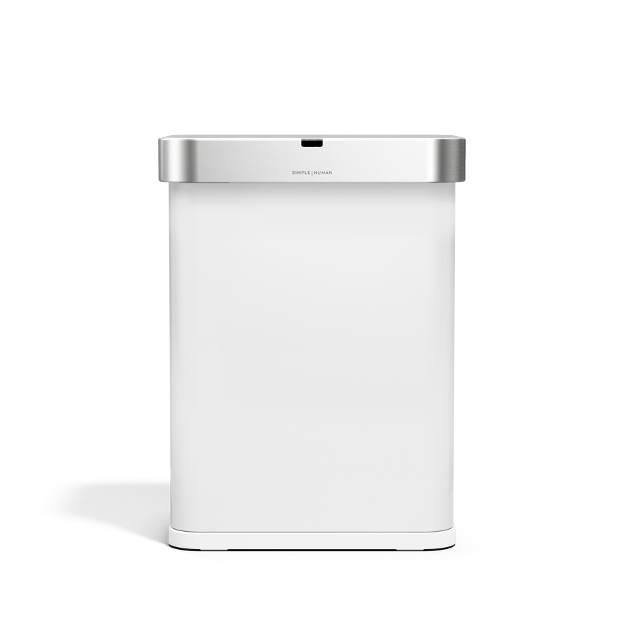 cubo rectangular con sensor de 58L