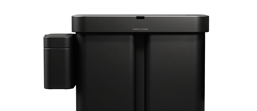 Cubo para Basura Orgánica - negro mate