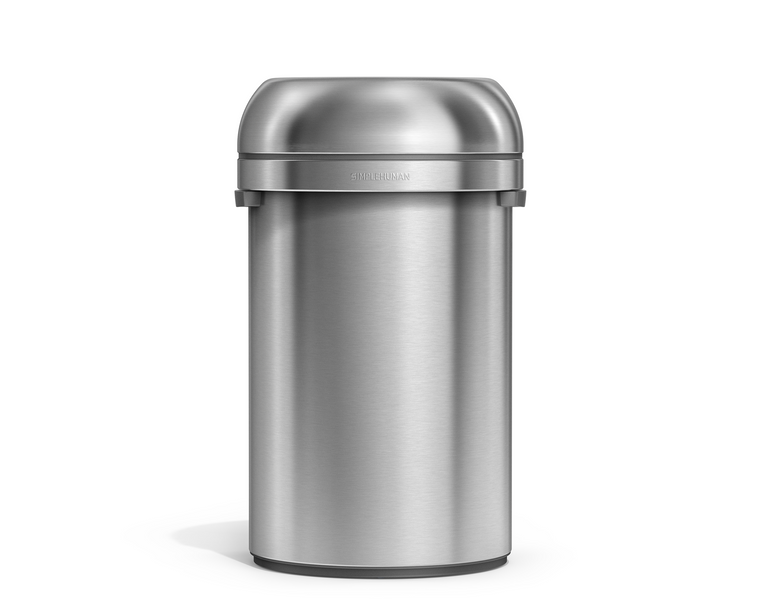 Simplehuman's All-Steel Bullet Open Can