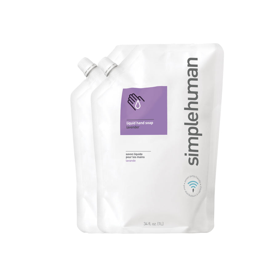 bolsa de recambio de jabÃ³n de manos lÃ­quido de lavanda