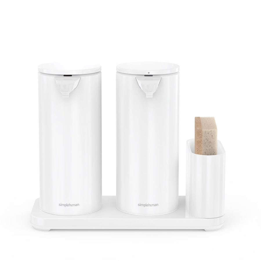 dispensador grande con sensor x2 con porta esponja