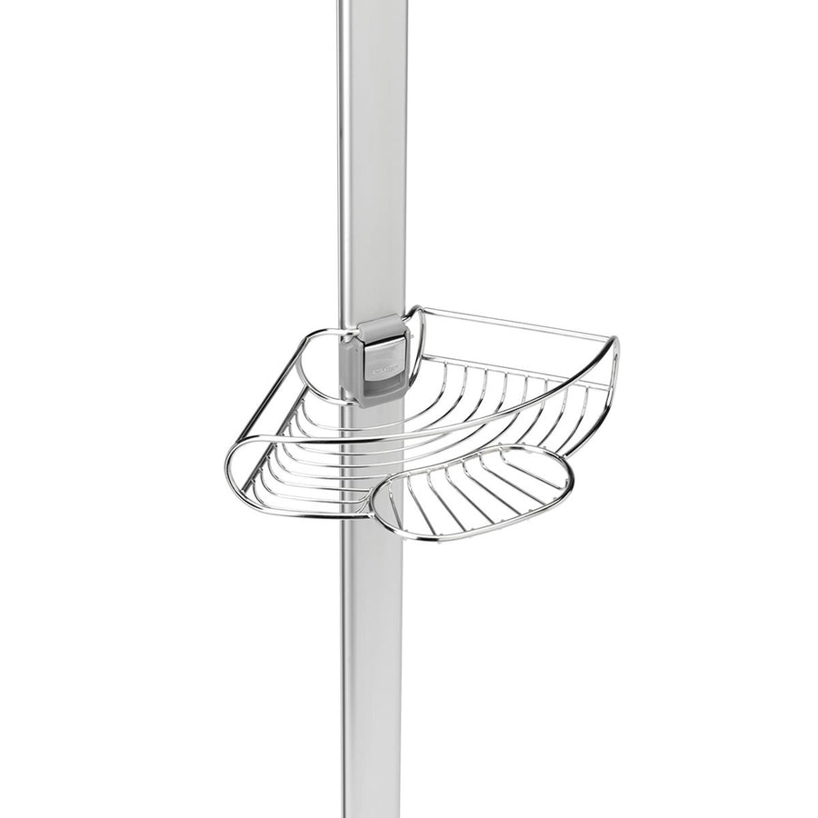 estanterÃ­a de ducha con barra tensora de 2.4 m