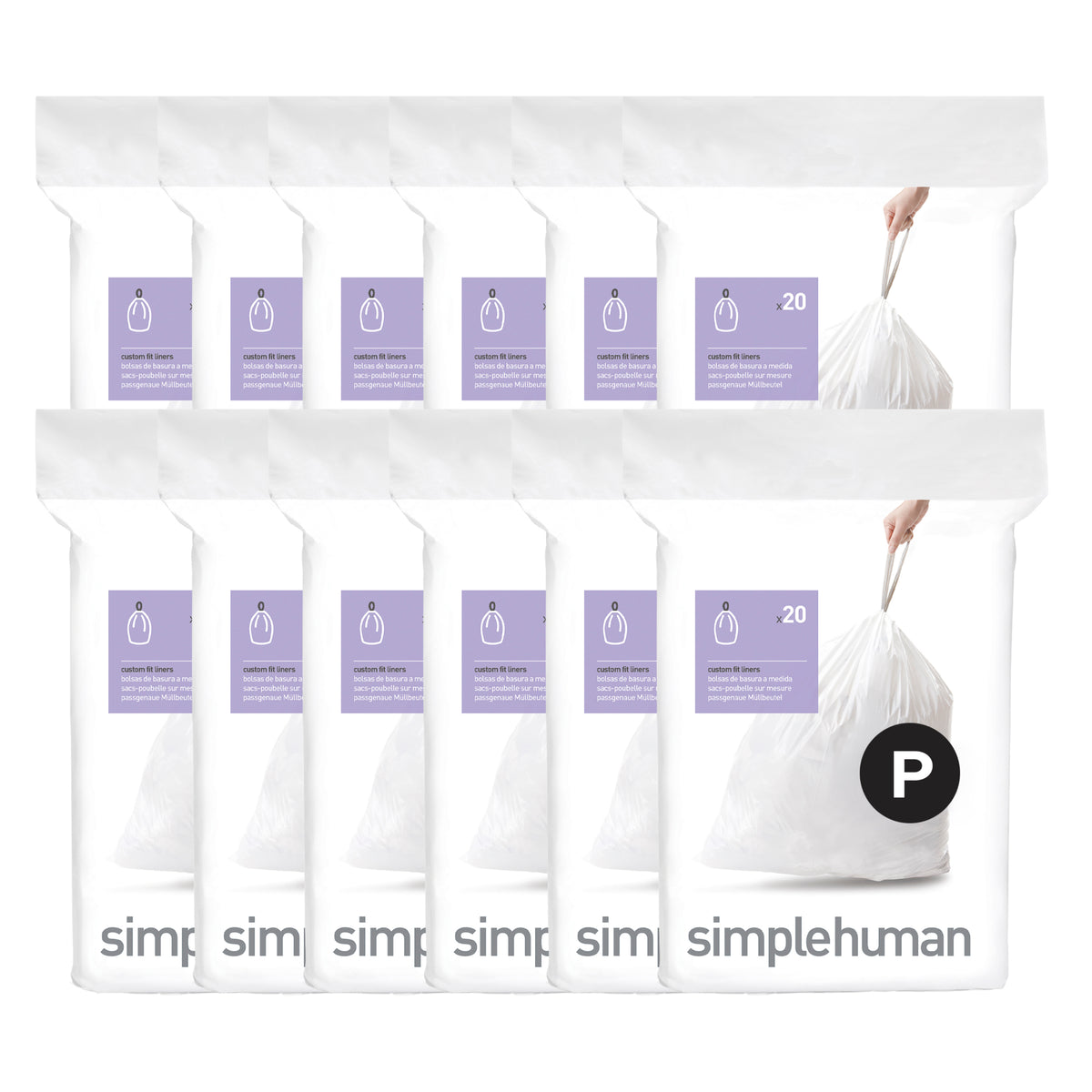 cÃ³digo P bolsas de basura a medida