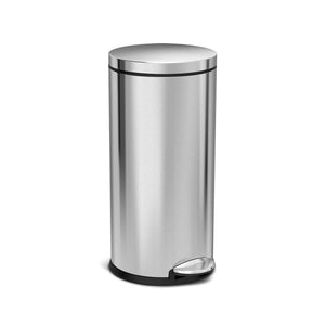 cubo redondo con pedal de 30 litros