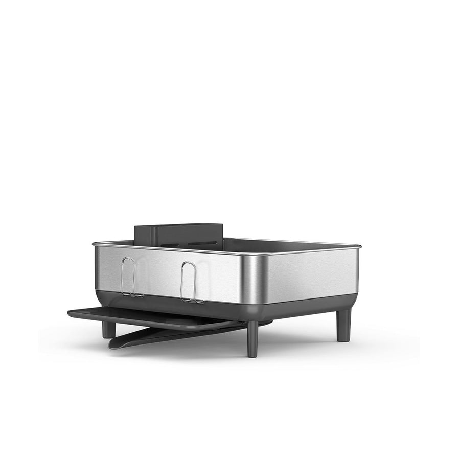 escurreplatos compacto de acero