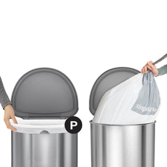 código P bolsas de basura a medida
