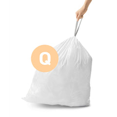 código Q bolsas paquete de bolsas de basura a medida